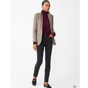 J.McLaughlin Lexi Jeans Womens 8 Black Slim Stretch City Chic Boho Travel Resort